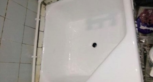 Обновление душевого поддона акрилом | Бологое